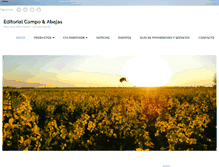 Tablet Screenshot of apiculturaonline.com